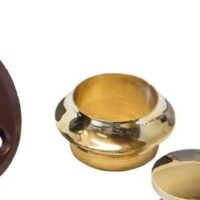 Hringur fyrir skápalokun 13mm brass