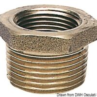 Kopar nippilminnkun 1 1/2" X 1"