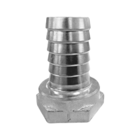 SS female hose adaptor  1" x 25 mm