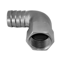 90°Female hose adaptor  3/4" x 24 mm