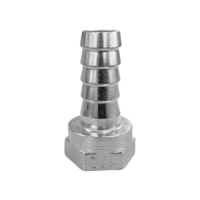 SS female hose adaptor  1/2" x 15 mm