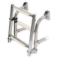 Foldable ladder 5 steps AISI316 standard