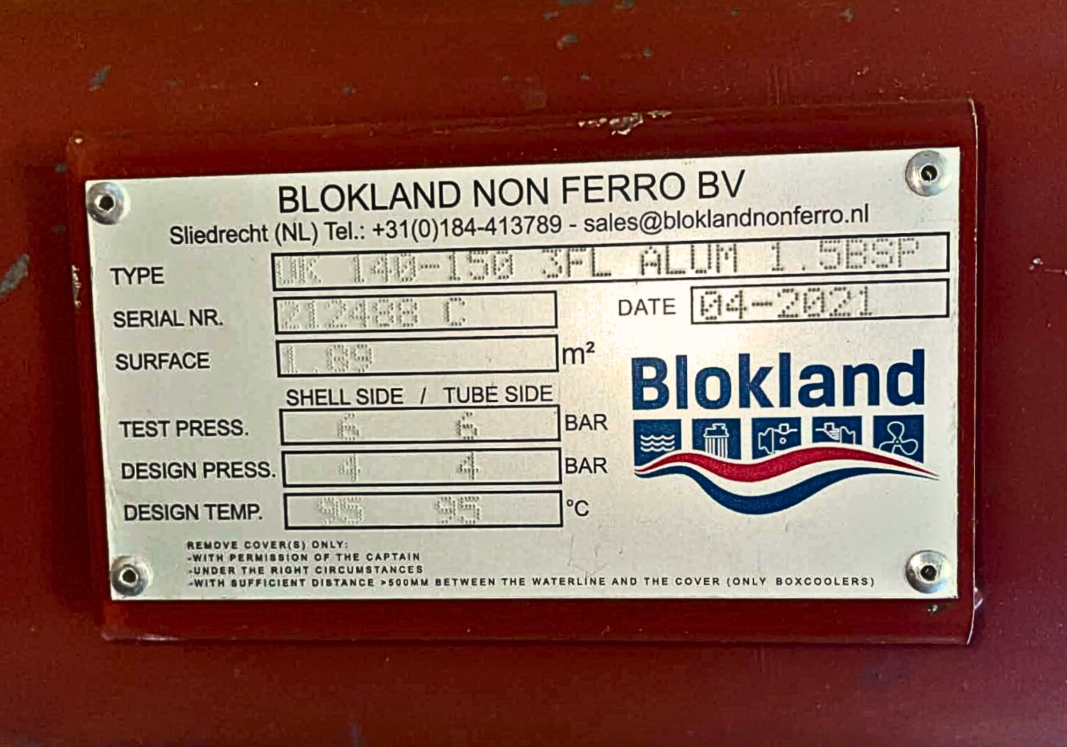Blockland olíukælir gír 600 hp vél - Image 2