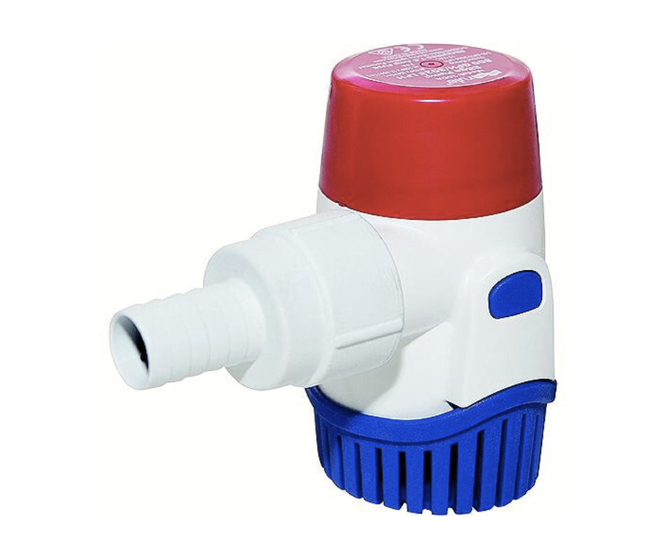 Rule 1100 gph 12 volt ekki sjálvirk.